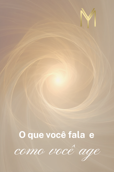 Espiral de luz dourada em espiral